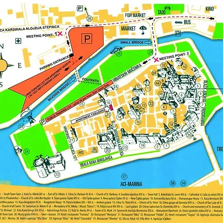 Апартаменты Fabijanko Oldtown Трогир