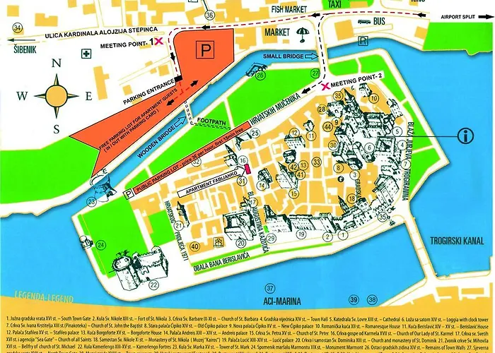 Lägenhet Fabijanko Oldtown Trogir